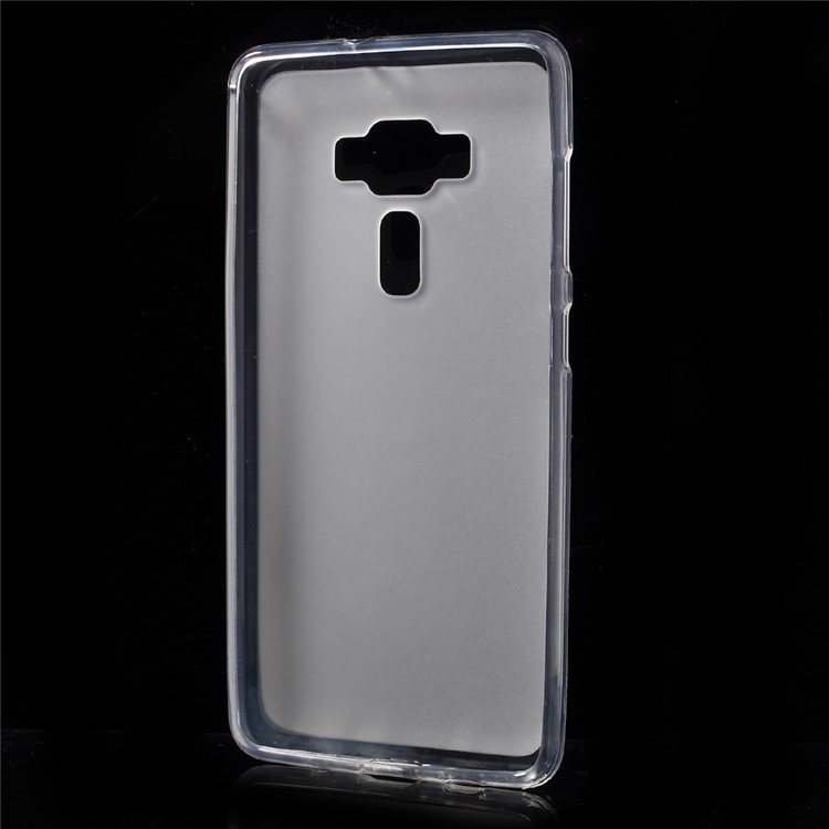 Double-sided Frosted Gel TPU Case for Asus Zenfone 3 Deluxe ZS570KL - White-2