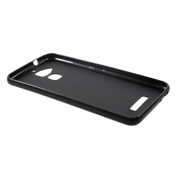 Double-sided Matte TPU Cover Case for Asus Zenfone 3 Max ZC520TL - Black-3