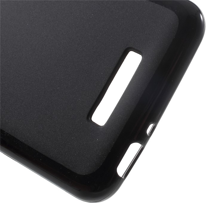 Double-sided Matte TPU Cover Case for Asus Zenfone 3 Max ZC520TL - Black-4