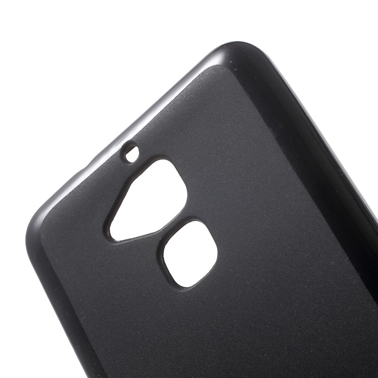 Double-sided Matte TPU Cover Case for Asus Zenfone 3 Max ZC520TL - Black-5