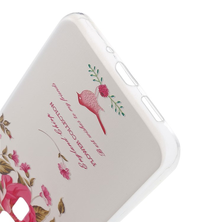 Softlyfit Embossed Pattern TPU Soft Case for ASUS ZenFone 3 ZE552KL - Blooming Flowers-5