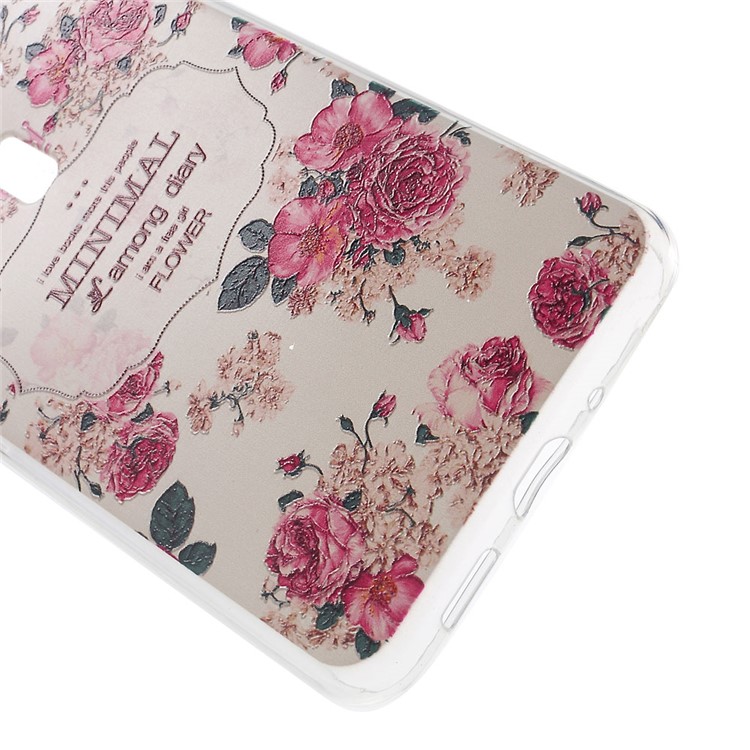Softlyfit Embossed Pattern TPU Gel Case for ASUS ZenFone 3 ZE552KL - Pretty Flowers-3