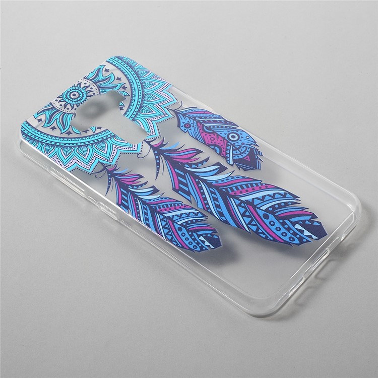 Patterned Gel TPU Back Case for Asus Zenfone 3 ZE520KL - Tribal Dream Catcher-1