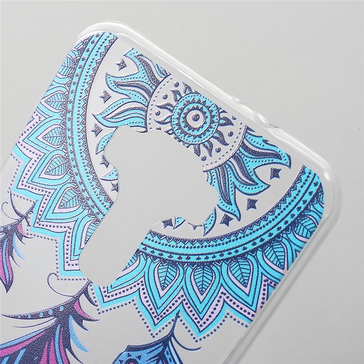 Patterned Gel TPU Back Case for Asus Zenfone 3 ZE520KL - Tribal Dream Catcher-3