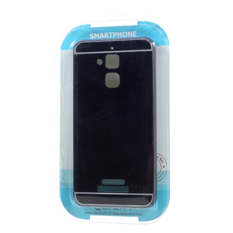 2-in-1 Slide-in Metal Frame Plastic Hard Case for Asus Zenfone 3 Max ZC553KL - Black-10