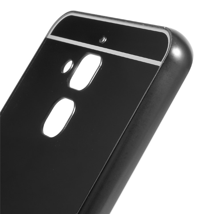 2-in-1 Slide-in Metal Frame Plastic Hard Case for Asus Zenfone 3 Max ZC553KL - Black-5