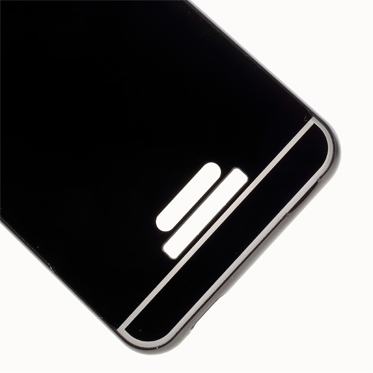 2-in-1 Slide-in Metal Frame Plastic Hard Case for Asus Zenfone 3 Max ZC553KL - Black-6