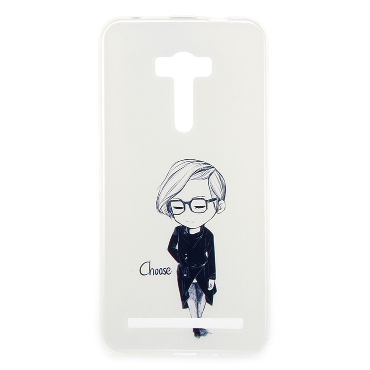 Pattern Printing TPU Case for Asus Zenfone Selfie ZD551KL - Cool Boy-1