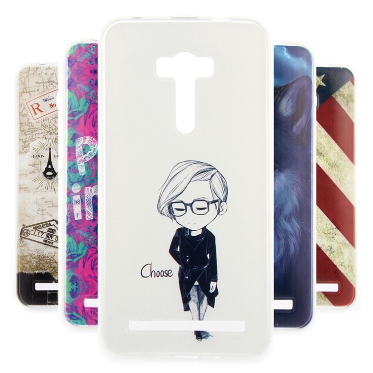 Pattern Printing TPU Case for Asus Zenfone Selfie ZD551KL - Cool Boy-2