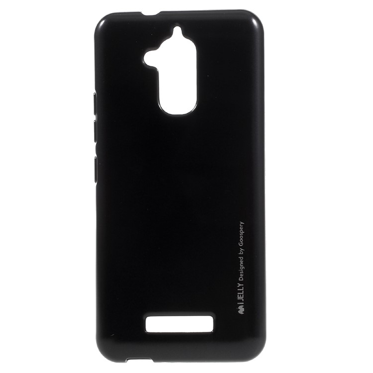 MERCURY GOOSPERY i JELLY TPU Case for Asus Zenfone 3 Max ZC520TL - Black-1