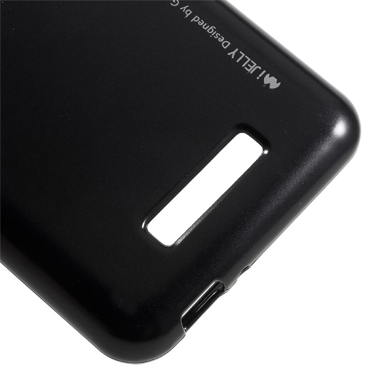 MERCURY GOOSPERY i JELLY TPU Case for Asus Zenfone 3 Max ZC520TL - Black-4