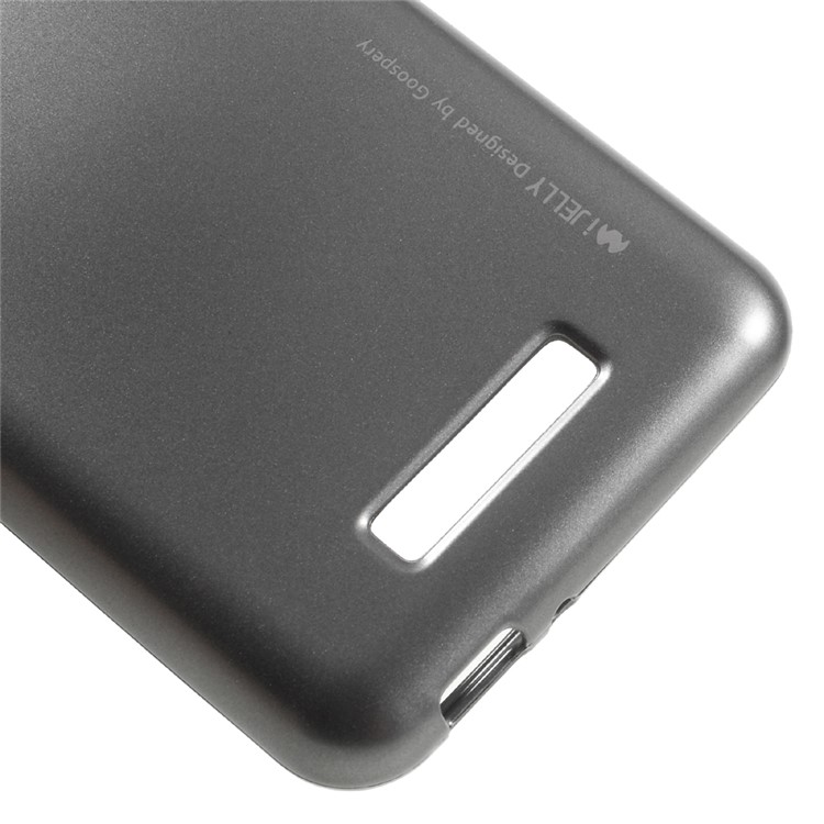 MERCURY GOOSPERY i JELLY TPU Shell Case for Asus Zenfone 3 Max ZC520TL - Grey-4