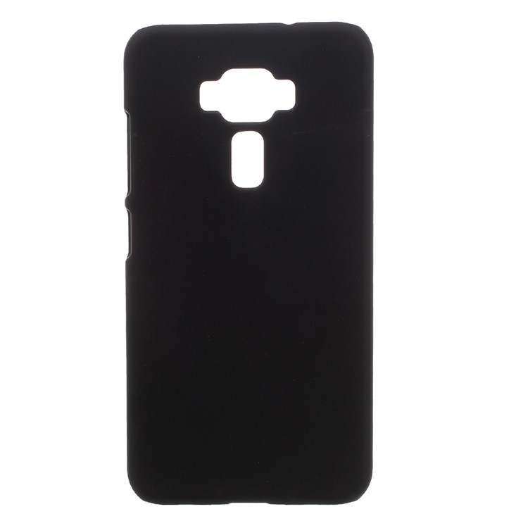 Rubberized Hard PC Case for Asus Zenfone 3 ZE520KL - Black-1