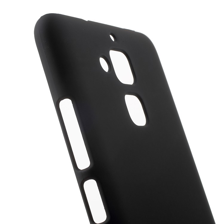 Rubberized Hard PC Case for Asus Zenfone 3 Max ZC520TL - Black-5