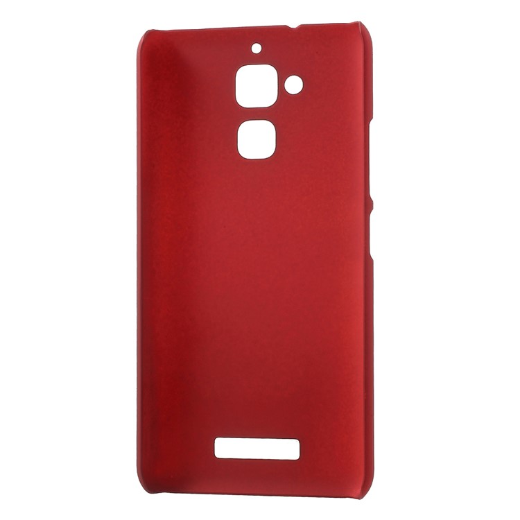 Rubberized Hard Shell Case for Asus Zenfone 3 Max ZC520TL - Red-3
