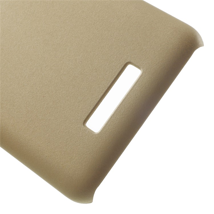 Rubberized Hard PC Case for Asus Zenfone 3 Max ZC520TL - Gold-4