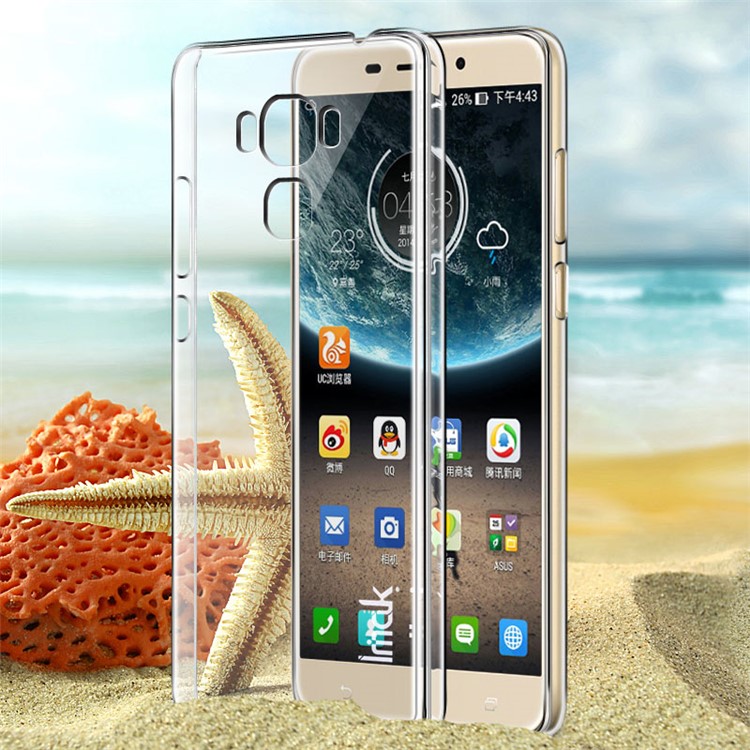 IMAK Scratch-proof Crystal Clear PC Case II for Asus Zenfone 3 Max ZC553KL-1