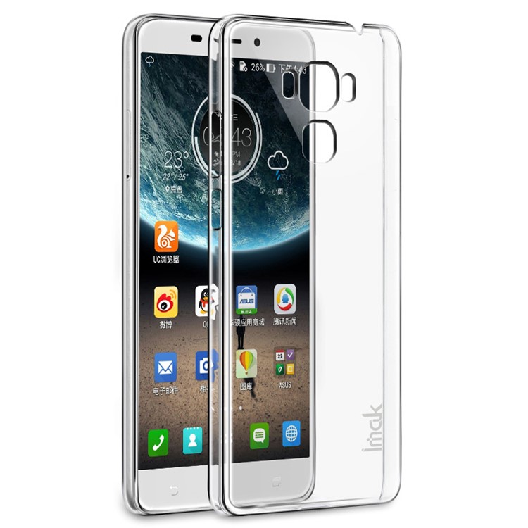IMAK Scratch-proof Crystal Clear PC Case II for Asus Zenfone 3 Max ZC553KL-3