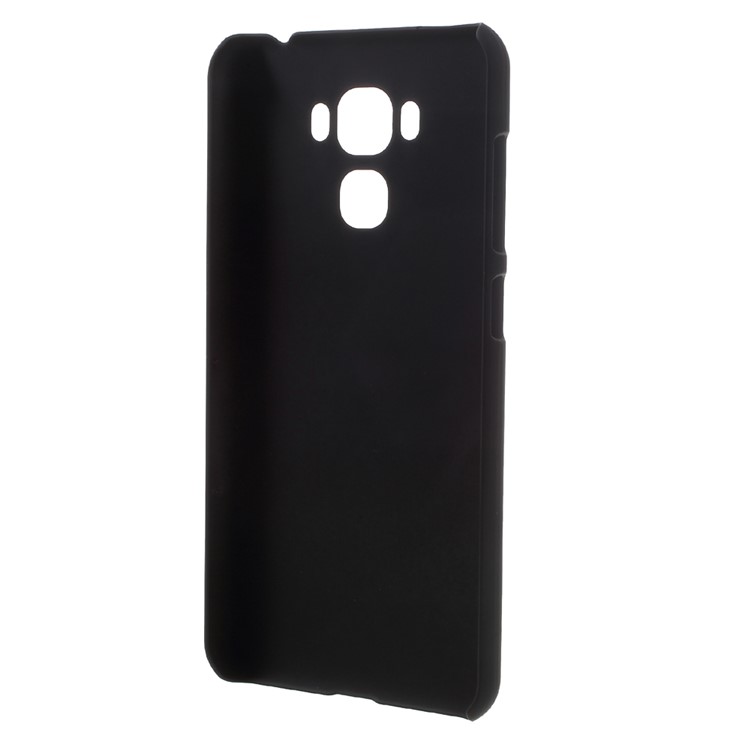Rubberized Hard PC Case for Asus Zenfone 3 Max ZC553KL - Black-2