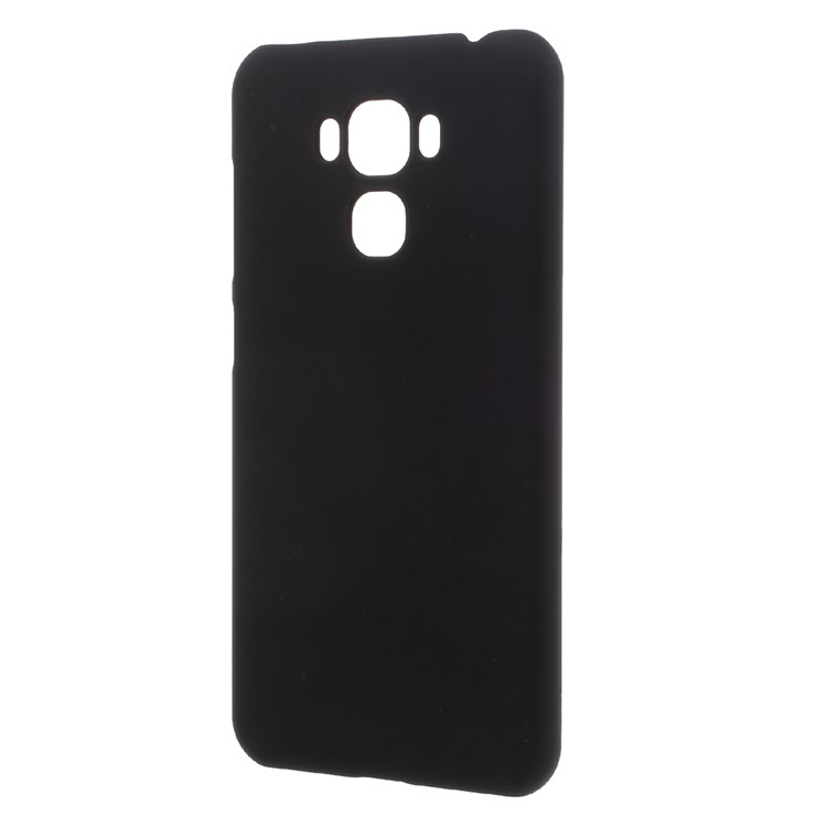 Rubberized Hard PC Case for Asus Zenfone 3 Max ZC553KL - Black-3
