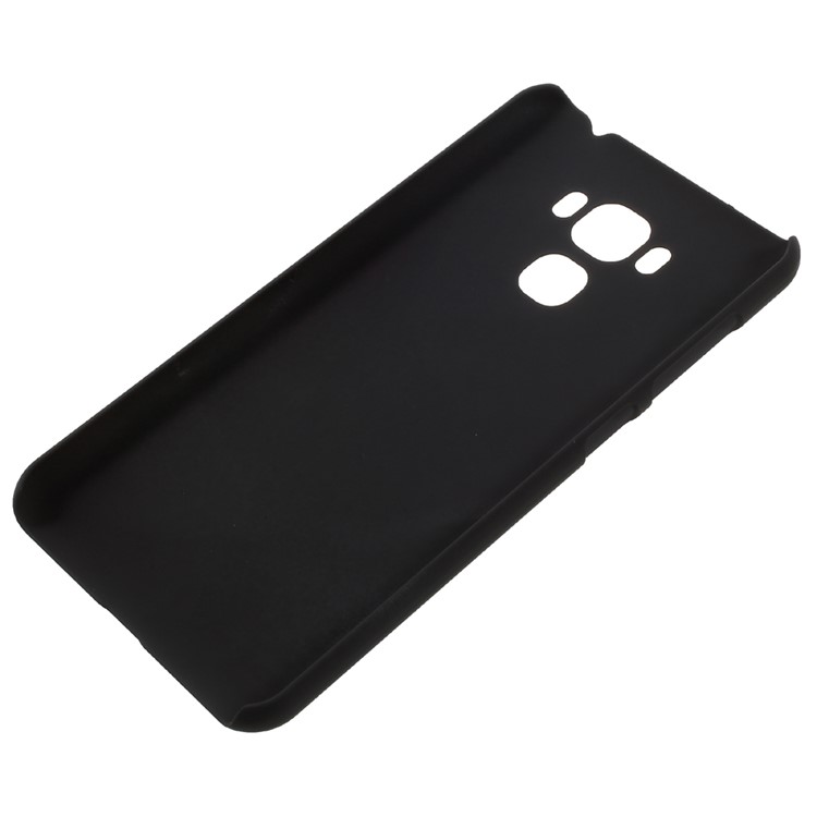 Rubberized Hard PC Case for Asus Zenfone 3 Max ZC553KL - Black-6