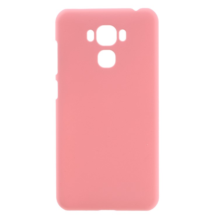 Rubberized Hard Cover Case for Asus Zenfone 3 Max ZC553KL - Pink-1