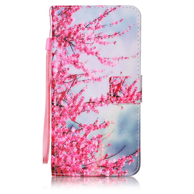 Wallet Leather Stand Case for Asus Zenfone 3 Deluxe ZS570KL - Vivid Flowers-1