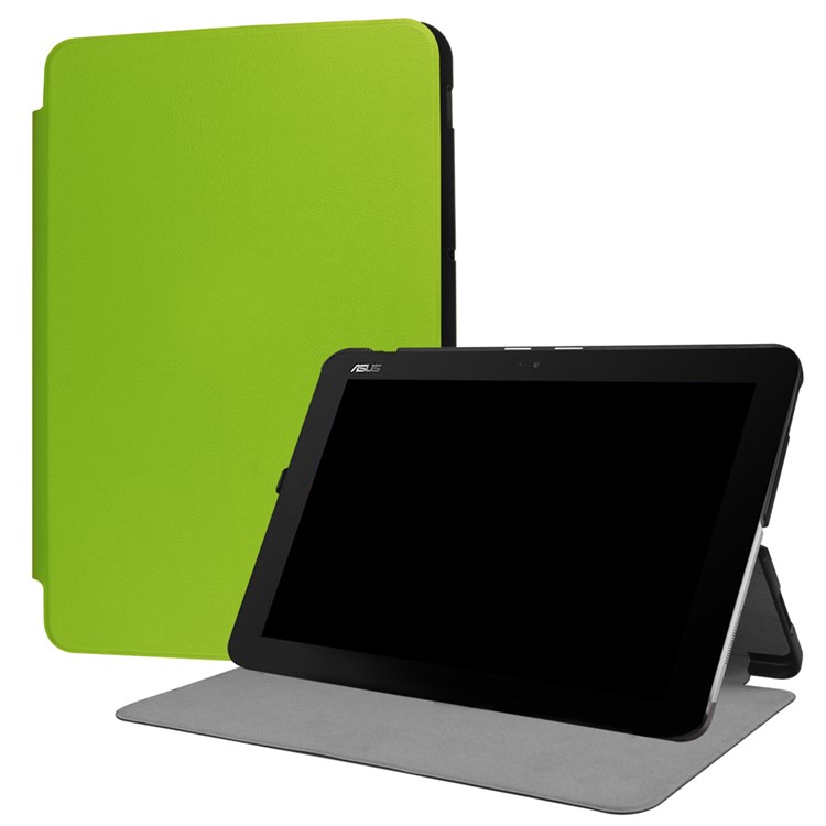 Stand Leather Protective Cover for Asus Transformer Mini T102HA - Green-1