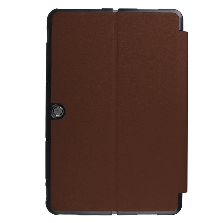 Stand Leather Case Protector for Asus Transformer Mini T102HA - Coffee-3