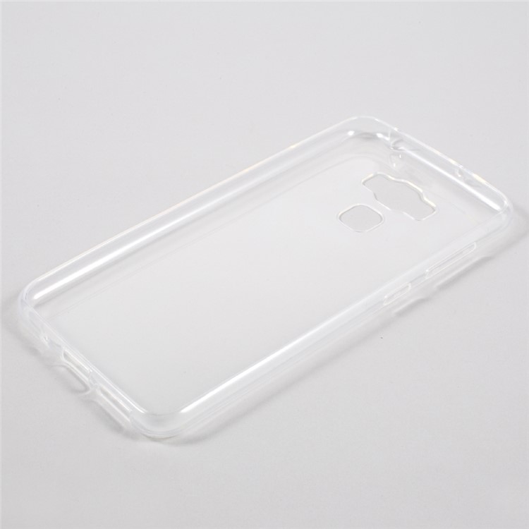 Ultra-thin Clear Soft TPU Mobile Cover for Asus Zenfone 3 Max ZC553KL - Transparent-3