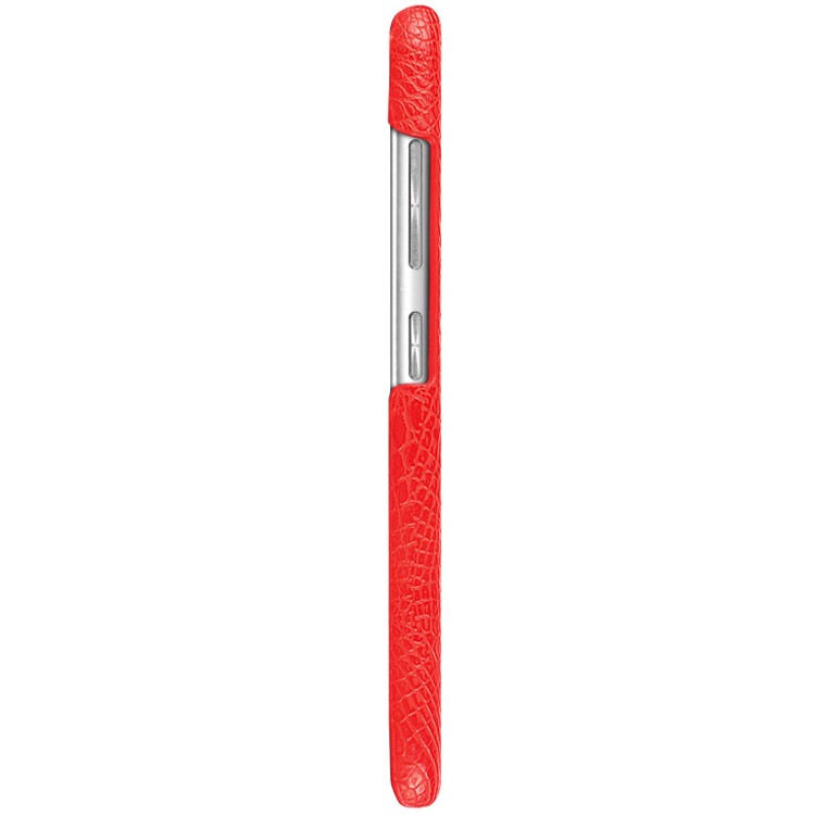 IMAK Ruiyi Series Crocodile Texture Leather Coated PC Hard Cover for Asus Zenfone 3 ZE552KL - Red-5