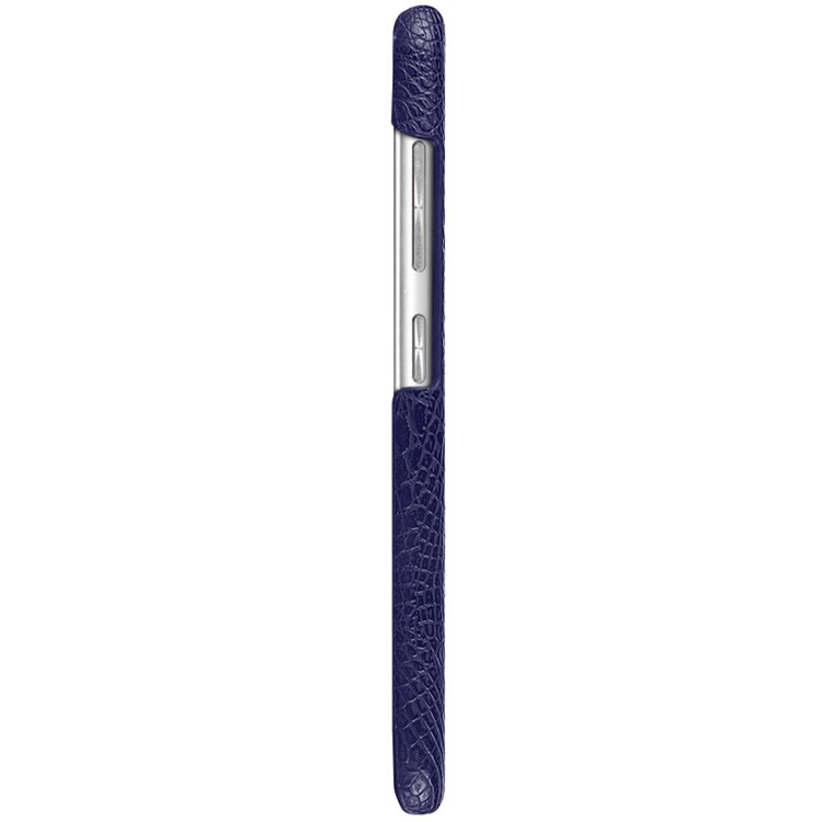 IMAK Ruiyi Series Crocodile Texture Leather Coated Plastic Back Case for Asus Zenfone 3 ZE552KL - Blue-5