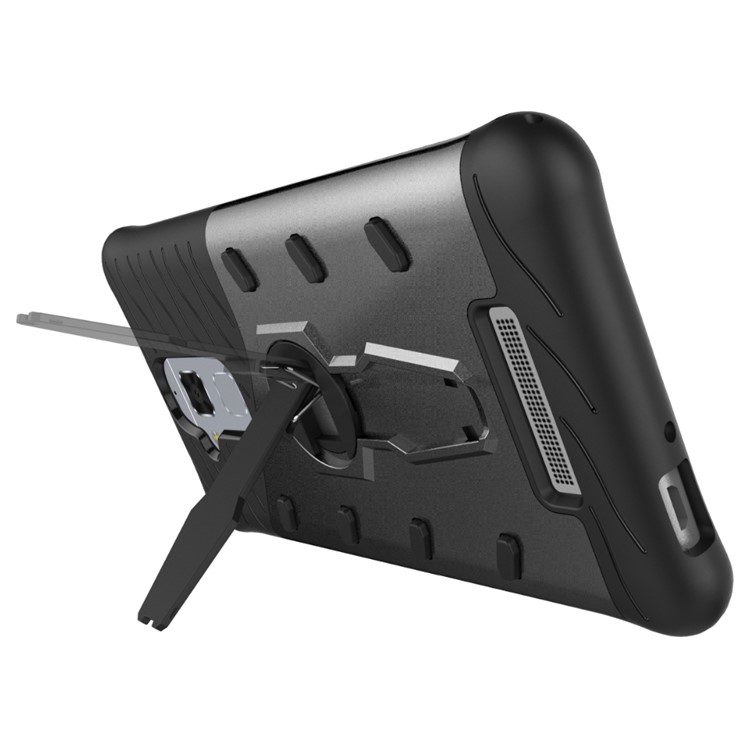 Armor PC + TPU Hybrid Case with Kickstand for Asus Zenfone 3 Max ZC520TL - Grey-8