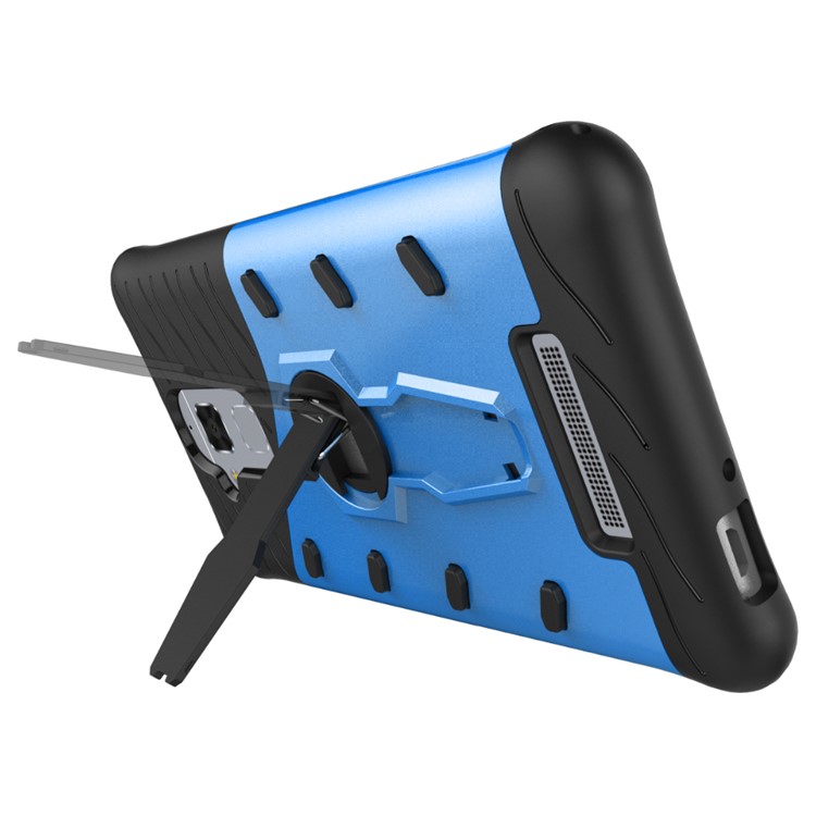 Armor Hybrid PC TPU Mobile Casing with Kickstand for Asus Zenfone 3 Max ZC520TL - Blue-8