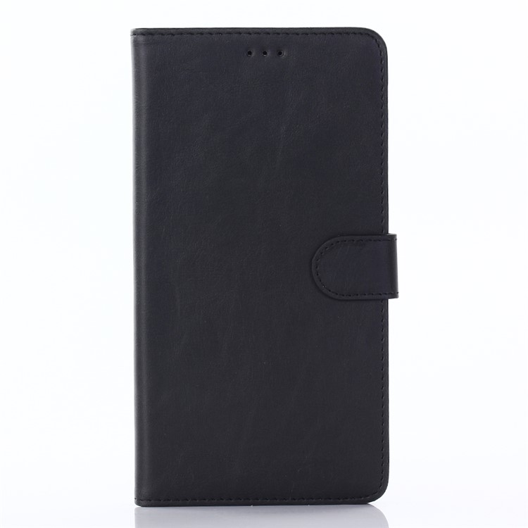 Wallet Leather Cell Phone Case for Asus Zenfone 3 Ultra ZU680KL - Black-1