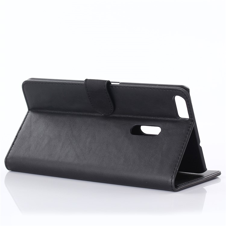 Wallet Leather Cell Phone Case for Asus Zenfone 3 Ultra ZU680KL - Black-4