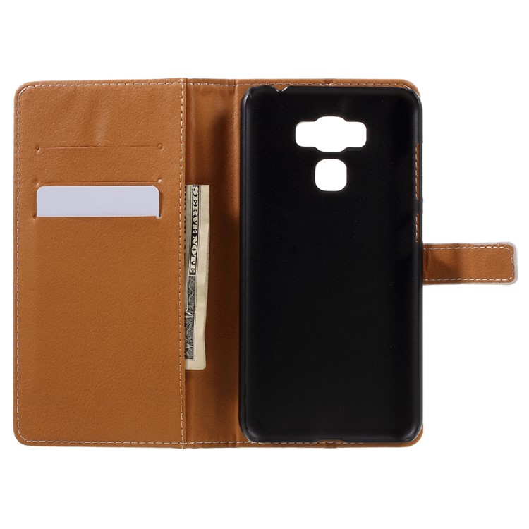 Pattern Printing Leather Wallet Case for Asus Zenfone 3 Max ZC553KL - Starry Night-6