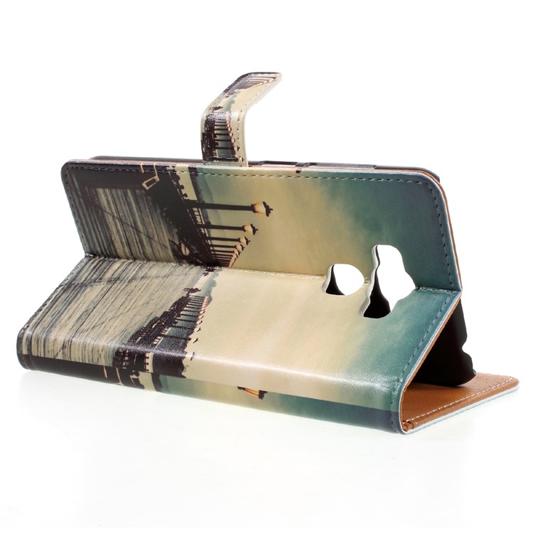 Pattern Printing Leather Wallet Cover for Asus Zenfone 3 Max ZC553KL - Street Light-5