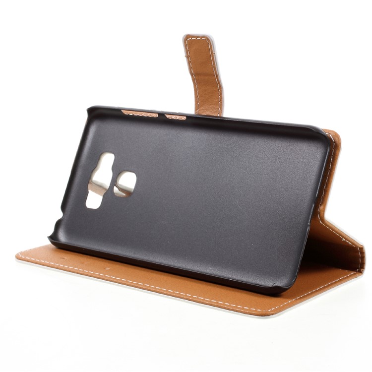 Pattern Printing Leather Flip Case w/ Credit Card Slots for Asus Zenfone 3 Max ZC553KL - Lovely Cat-4