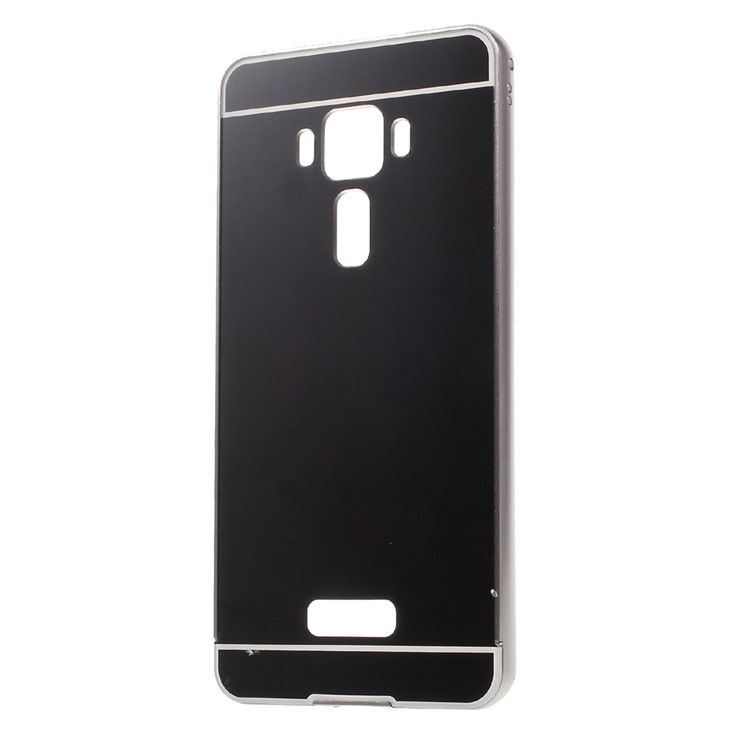 Sliding Metal Frame Plastic Case for Asus Zenfone 3 Deluxe ZS570KL - Black-2
