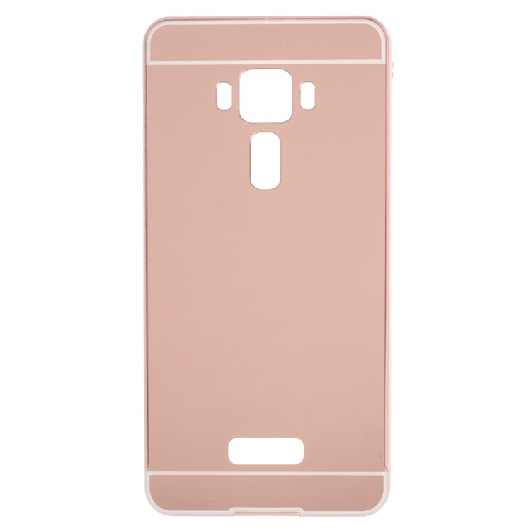 For Asus Zenfone 3 Deluxe ZS570KL Combo Case Sliding Metal Frame Plastic Case - Rose Gold-1