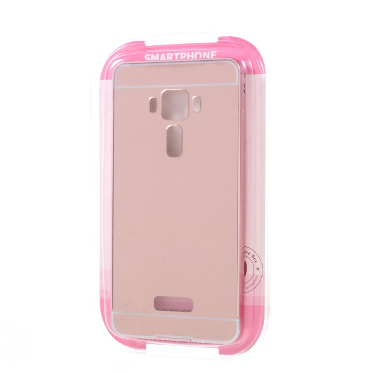 For Asus Zenfone 3 Deluxe ZS570KL Combo Case Sliding Metal Frame Plastic Case - Rose Gold-10
