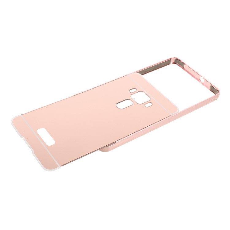 For Asus Zenfone 3 Deluxe ZS570KL Combo Case Sliding Metal Frame Plastic Case - Rose Gold-7