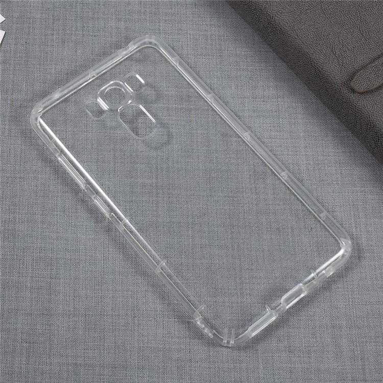 Thickened Crystal Clear Drop Resistant Mobile Phone Case for Asus Zenfone 3 Laser ZC551KL (TPU )-2