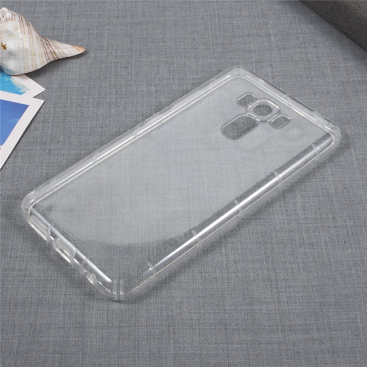 Thickened Crystal Clear Drop Resistant Mobile Phone Case for Asus Zenfone 3 Laser ZC551KL (TPU )-3