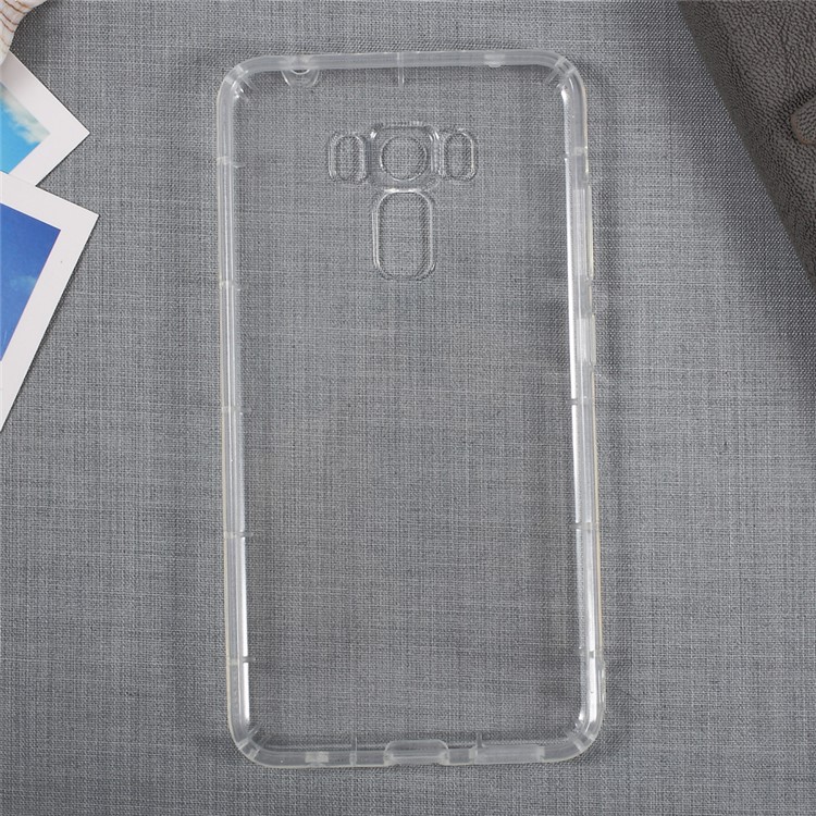 Thickened Crystal Clear Drop Resistant Mobile Phone Case for Asus Zenfone 3 Laser ZC551KL (TPU )-4