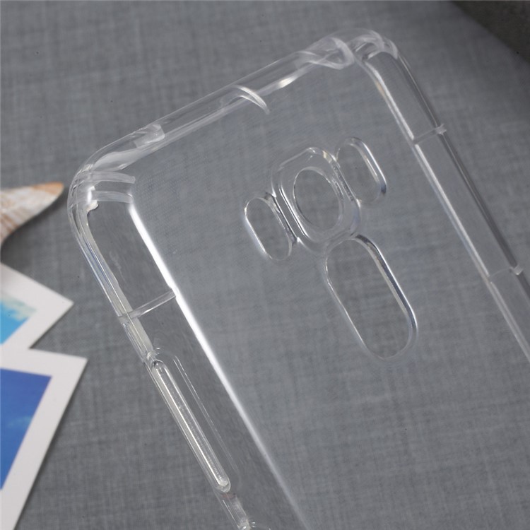 Thickened Crystal Clear Drop Resistant Mobile Phone Case for Asus Zenfone 3 Laser ZC551KL (TPU )-5