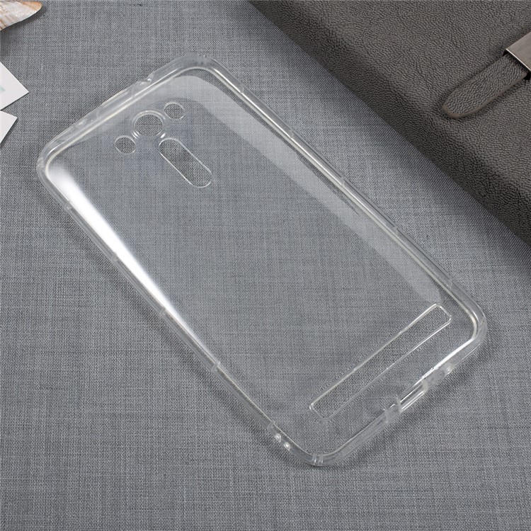 Thickened Crystal Clear Shockproof Mobile Phone Case for Asus Zenfone 2 Laser ZE550KL (TPU)-2