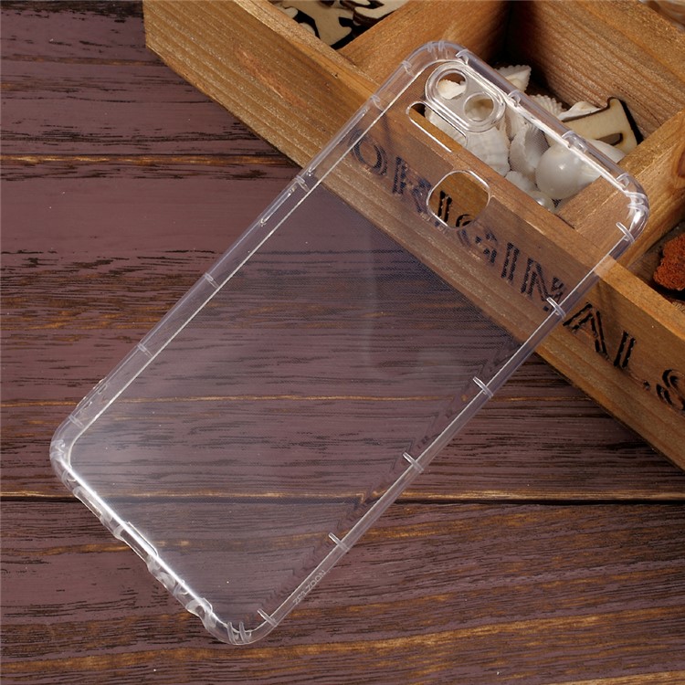 Drop-proof Thickened Clear TPU Phone Case for Asus Zenfone 3 Zoom ZE553KL-1