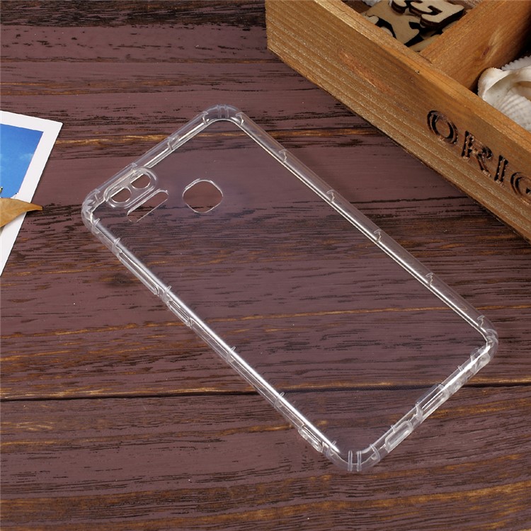 Drop-proof Thickened Clear TPU Phone Case for Asus Zenfone 3 Zoom ZE553KL-2